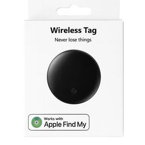Air Tracker Tag 4-Pack Apple Find My App iOS Smart Key/Luggage Tag/Pet Tracker